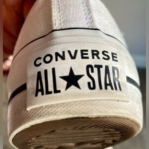 Converse All Star White Canvas Shoes